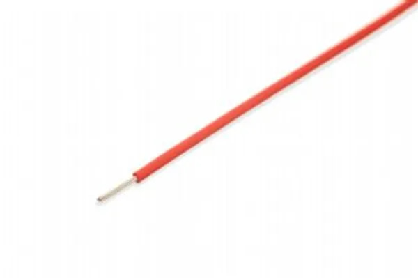Montagedraad 1,5 mm2 (1 meter) Rood