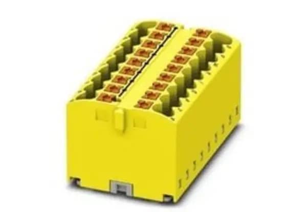 Bedrading onder uw modeltreinbaan 3 phoenix contact phoenix ptfix 18x25 geel