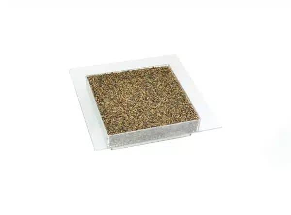 SpurenWelten 304 Ballast korrel 0,6-0,43 mm - TT/H0 - 50 ml - Kalksteen bruin