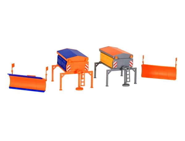 Kibri 15013 H0 Streugeraeteaufbau m.Schne