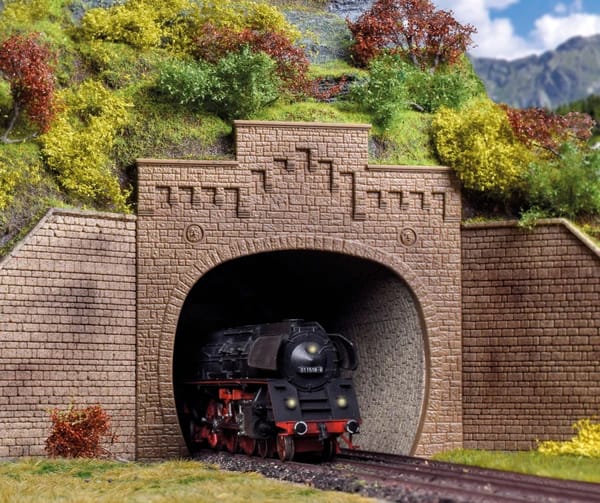 Vollmer 42503 H0 Tunnelportaal met Aufsatz,