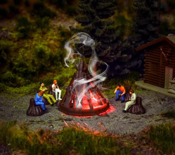 Vollmer 43667 H0 Lagerfeuer