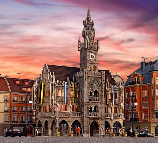 Vollmer 43760 H0 Großstadt-Rathaus, Profess