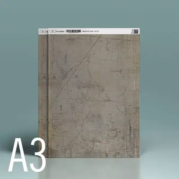 Modeltex Magazijnvloer - A3 H0 1:87
