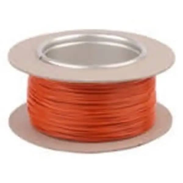 Montagedraad 0,2 mm2 op rol (100 meter) Oranje