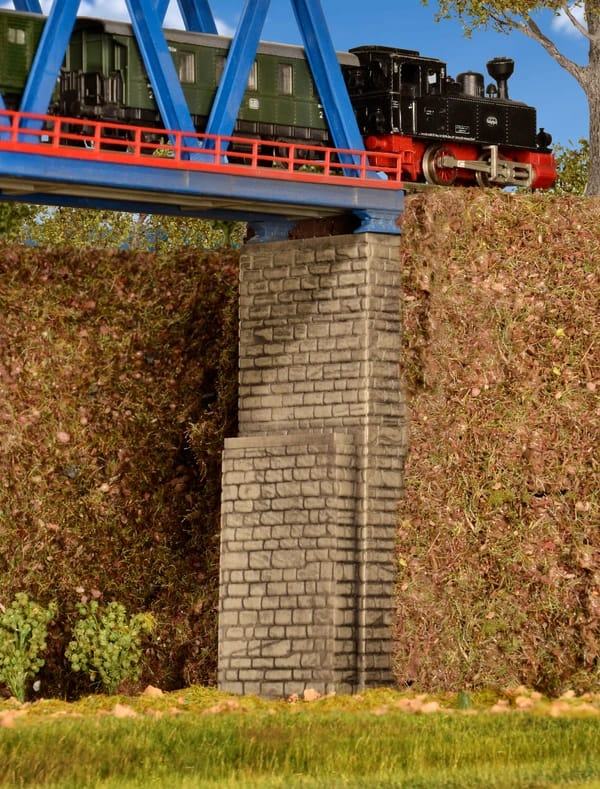 Kibri 37672 N/Z Viadukt-Brueckenkoepfe, 2