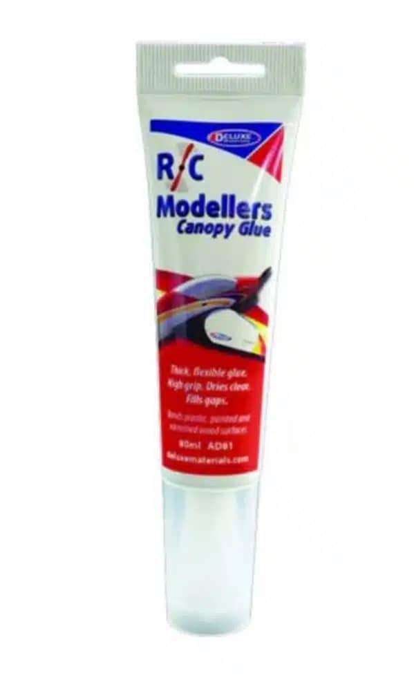 Deluxe Materials DLM-AD81 R/C MODELLER CANOPY GLUE 80 GR AD81